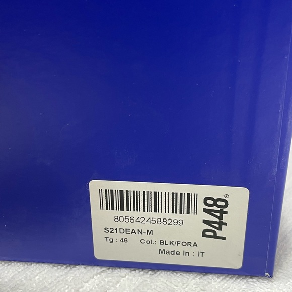 🔥🔥P448 S21DEAN-M. TG46. Uk. GENUINE MADE IN ITALY. BLK/FORA - Picture 3 of 12